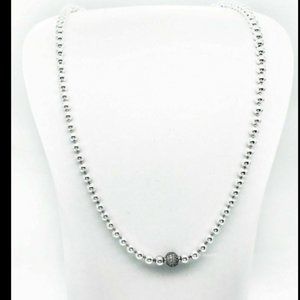 PANDORA Beads & Pavé Necklace BRAND BRAND NEW